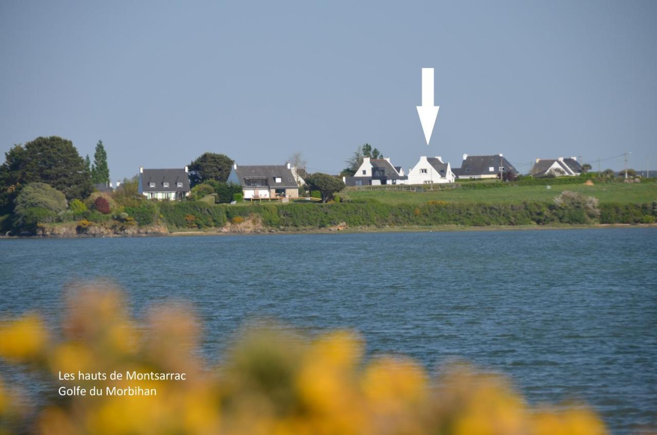 Maison Golfe Du Morbihan - Vue Mer - Plage A 600M - 6 Chambres Séné المظهر الخارجي الصورة