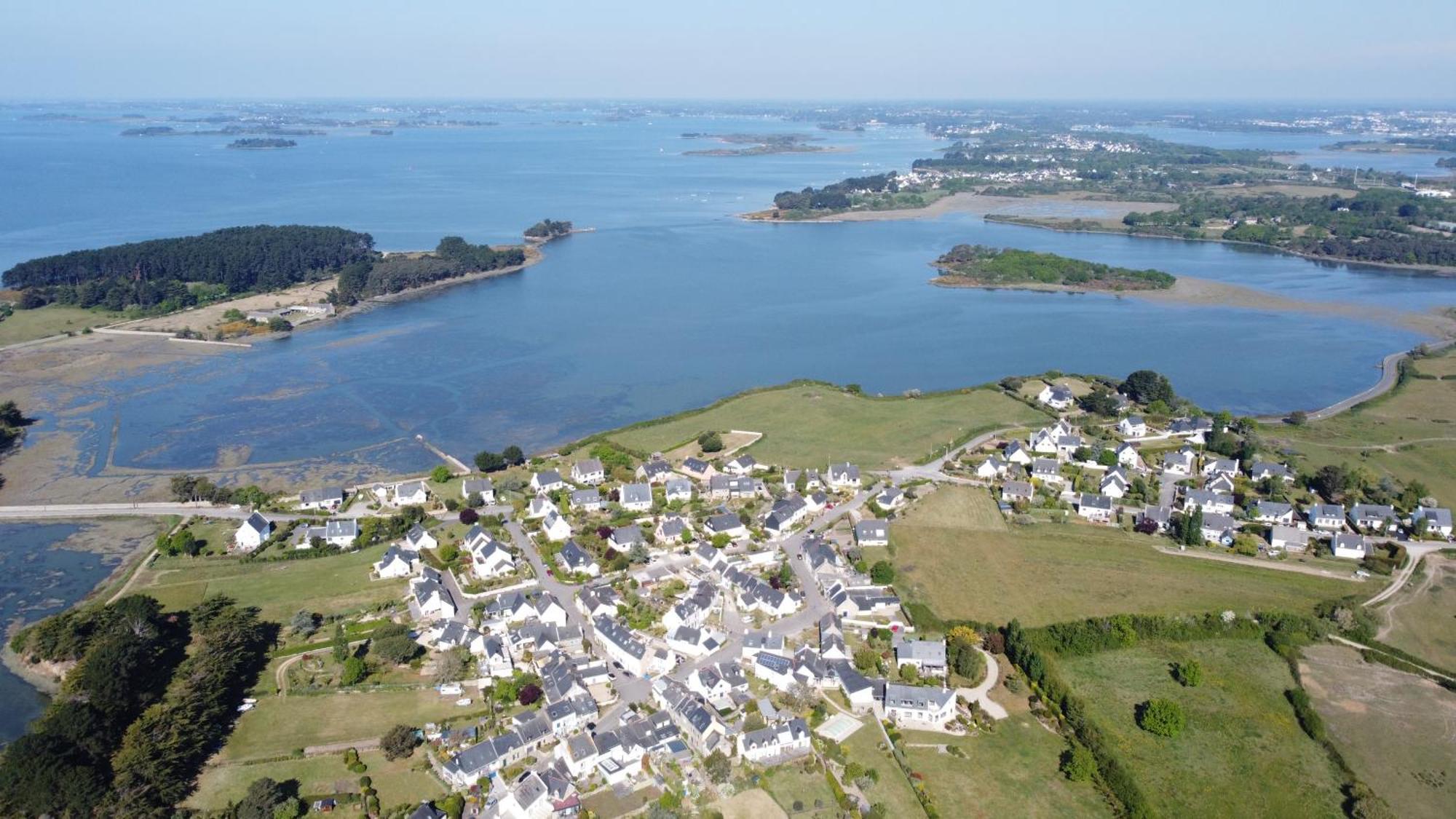 Maison Golfe Du Morbihan - Vue Mer - Plage A 600M - 6 Chambres Séné المظهر الخارجي الصورة