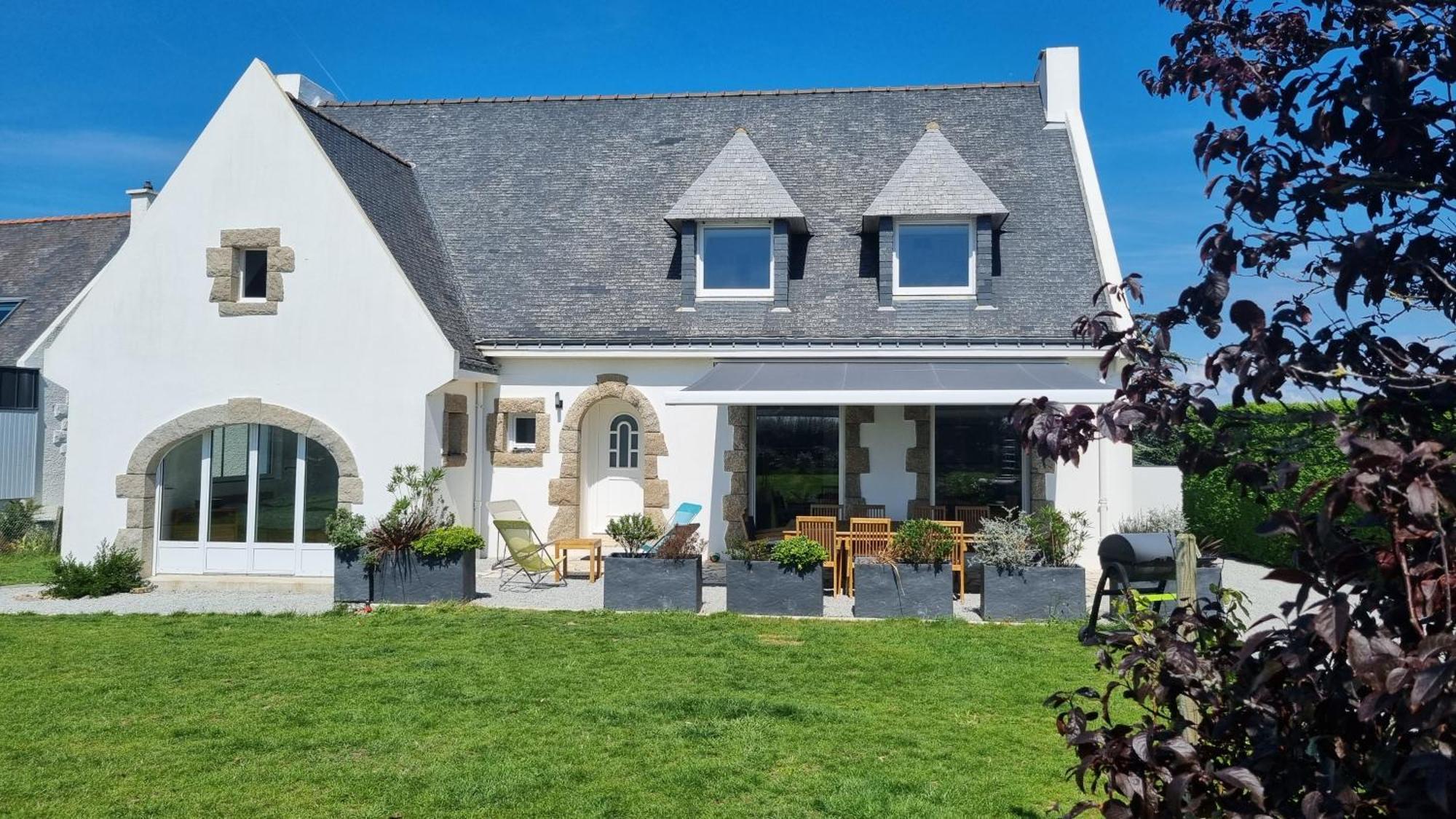 Maison Golfe Du Morbihan - Vue Mer - Plage A 600M - 6 Chambres Séné المظهر الخارجي الصورة